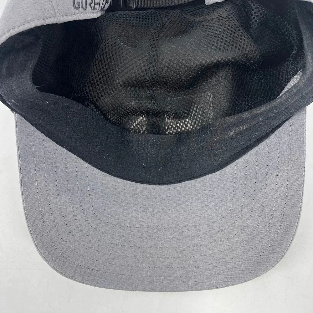 The North Face Gore-Tex Hat Gray Waterproof Adjustable Strap Baseball Cap Mens